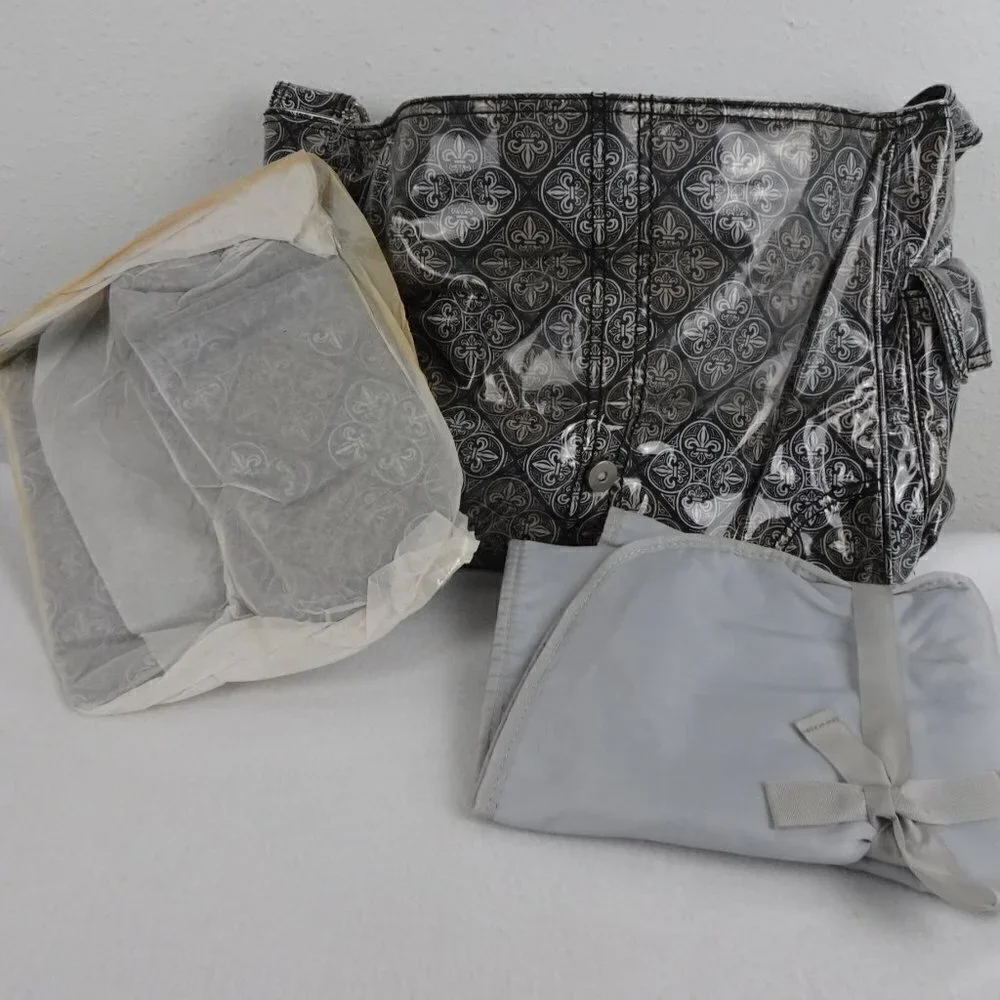 Kalencom Baby Diaper Bag Baby Bag + Bottle Bag Zip Pouch Changing Pad Accessory